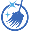 Dark Blue and White Modern Icon Finance Advisor Logo